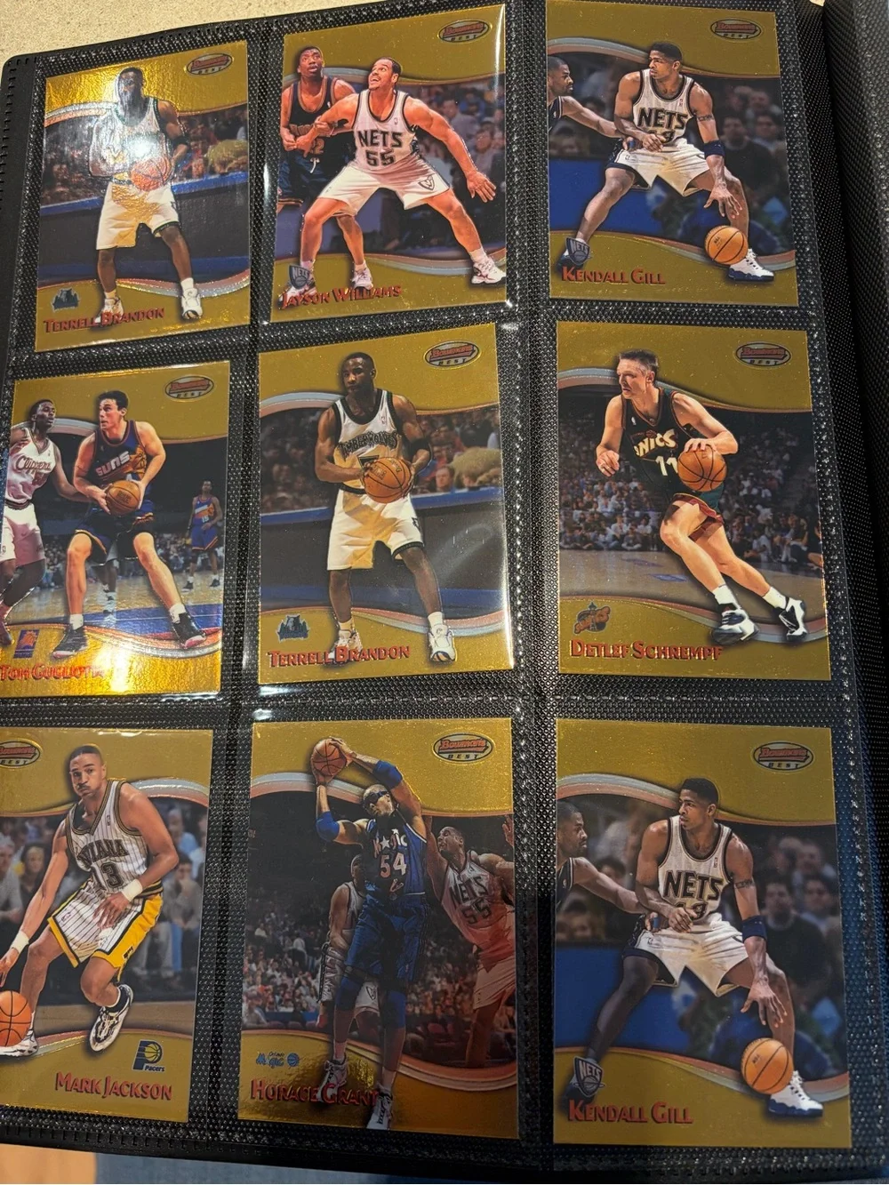 NBA Rookie/Player Trading Card Collection - Gold Accent Set - Picture 2 of 16